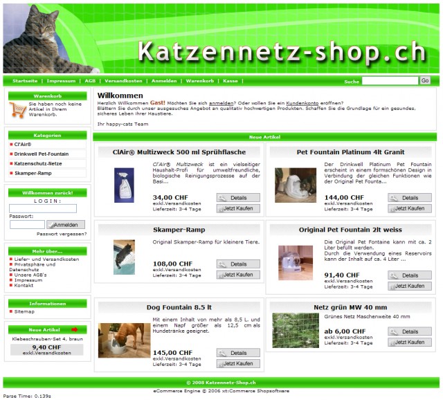 Katzennetz-Shop.ch