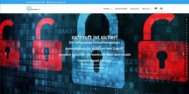 Neue Internetpräsenz der Firma nicos zafesoft GmbH